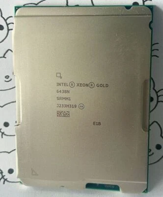 Intel Xeon Gold 6438N LGA-4677 2S Server CPU Processor 2.0GHz 32-Core 60MB 205W - Image 1 of 3