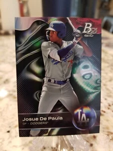 2023 Bowman Platinum Josue De Paula #TOP-80 Dodgers - Picture 1 of 2