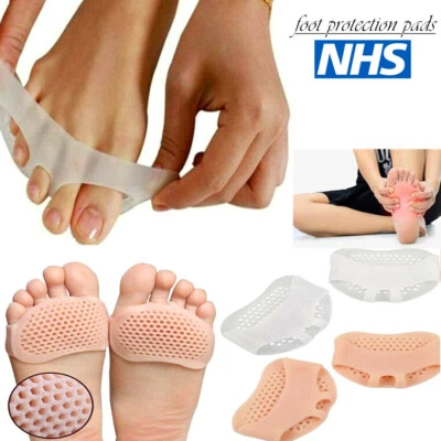 2x Foot Cushion Metatarsal Foot Pads Mortons Neuroma Pain Relief UK