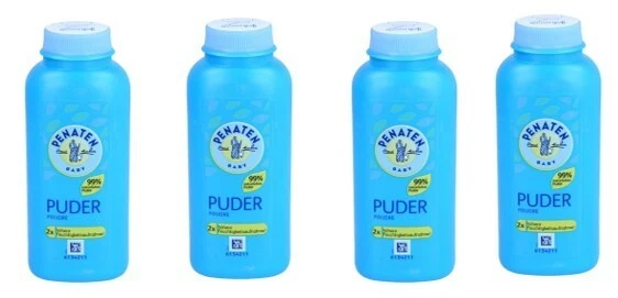 4x PENATEN PUDER Babypuder 4x100g schützt vor Hautrötungen - Bild 1 von 2