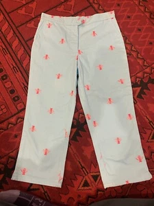 Lilly Pulitzer Girls Bumblebee Capris Small Bleach Stain (pictured) - Picture 1 of 4