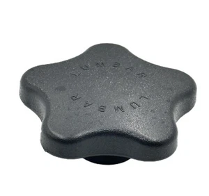 Fits 2002-09 Chevrolet Trailblazer GMC Envoy Lumbar Seat Knob Ebony Back Adjust - Picture 1 of 6