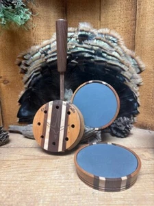 Laminated Walnut Hard Gray Slate Friction Turkey Call New TR42 Pot Design 2025 - Picture 1 of 1