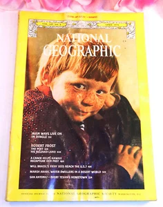 National Geographic Magazine April 1976 Volume 149 No.4 Irish Ways Robert Frost - Picture 1 of 3