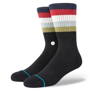 Stance Maliboo Crew Socks Men’s Size M 6-8.5 Women’s 8-10.5 NWT - Picture 1 of 6