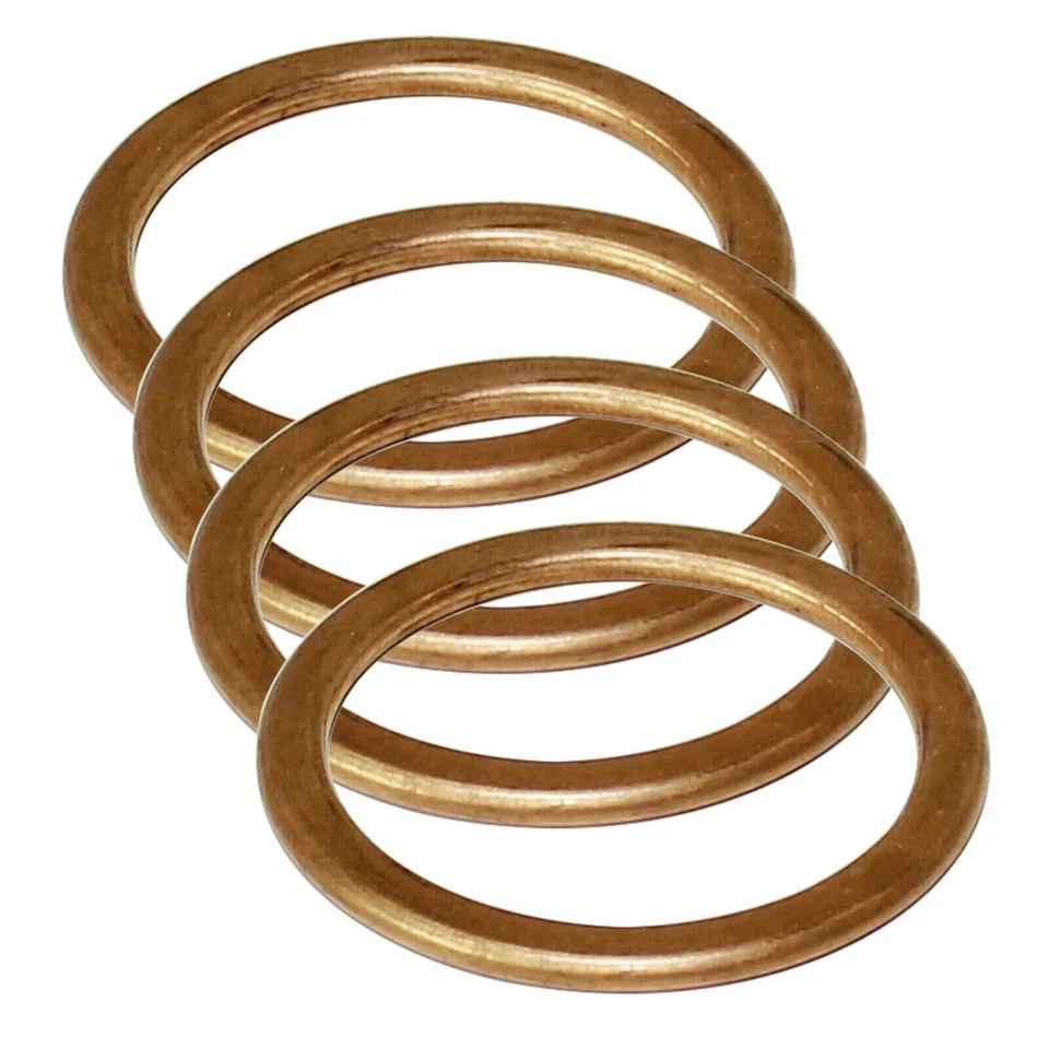 Nuevas 4 juntas de tubo de escape para Kawasaki Zephyr 550 ZR550B 1990 1991 1992 1993 Foto 1 de 1