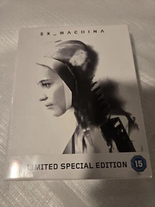EX MACHINA 4K UHD Blu-ray Steelbook Collector's Edition Full Slip Boxset LIMITED - Picture 1 of 6