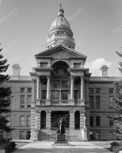 State Caitol Building Cheyenne Wyoming Vintage 8x10 Reprint Of Old Photo - Picture 1 of 1