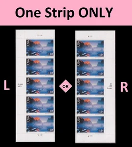 US C141 Airmail Yosemite National Park 84c plate strip 5 MNH 2006 - Picture 1 of 1