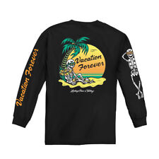 Lurking Class by Sketchy Tank "Vacation Forever" Long Sleeve Tee (Black) T-Shirt