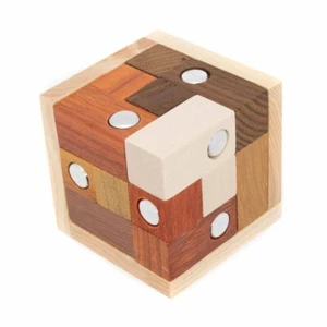 Puzzle cubo de metal (METAL CUBE) de Jean-Claude Constantin - Imagen 1 de 4
