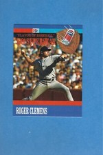 Roger Clemens #6 1991 Pepsi Superstar "Flavor of Baseball"