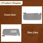 Gray Car Sun Visor Pair Left & Right Side W/O Sunroof For 2007-2011 Toyota Camry