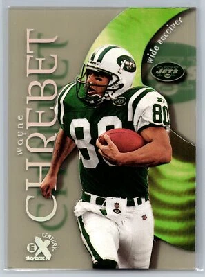 1999 SkyBox E-X Century #36 Wayne Chrebet JETS - Image 1 of 2