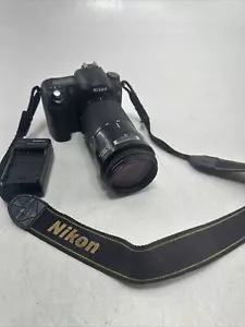 Nikon D50 6.1M Digital SLR DSLR Camera w/ AF Nikkor 70-210mm 1:4 Lens Charger - Picture 1 of 14