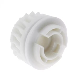 PIZZA GROUP 3203410 WHITE PLASTIC PINNION FRONT COG FOR DOUGH ROLLER STRETCHER - Picture 1 of 24