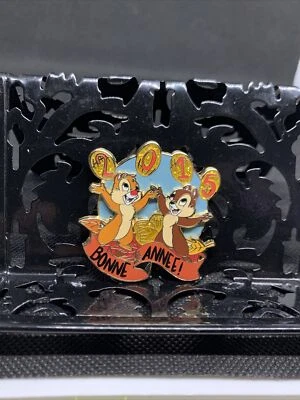 Pin Disney Disneyland París DLRP Chip And Dale Feliz Año Nuevo LE 700 Foto 1 de 4