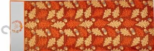 Long Tapestry Table Runner, 13" x 72", FALL, BUNCH OF LEAVES, HC - Picture 1 of 1