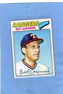 Topps Bert Campaneris 1977 Rangers #373 NrMt-Mt -Centered - Picture 1 of 2