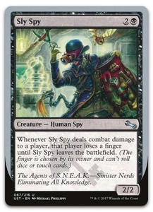 Sly Spy (C) #67 (LP) Unstable UST Magic MTG - Picture 1 of 1