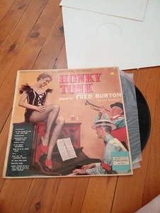 Fred Burton Honky Tonk Percussion (Vinyl, 1958) New Zealand. - Picture 1 of 3