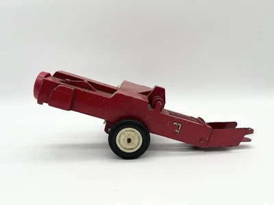 Vintage 60s International Harvester Red Metal Hay Baler Toy Farm Implement - Image 1 of 4