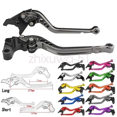 Short & Long CNC Adjustable Brake Clutch Levers For aprilia TUONO V4R 2011-2016 - Image 1 of 4