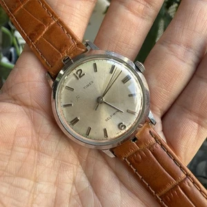Vintage Timex 4014 SelfWind 1968 Automatic Men Watch 34mm 3168 RUNNING / WORKING - Picture 1 of 12
