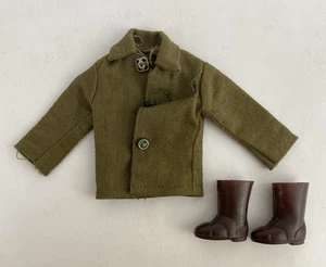 Vintage GI Joe Knockoff 3.5 in Fatigue Shirt & Boots Japan Actionfigur - Bild 1 von 10