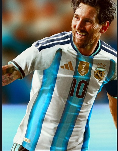 ADIDAS 2026 Argentina Home Jersey MESSI #10 Player Version World