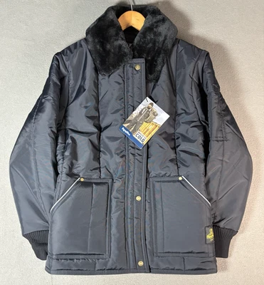 RefrigiWear Iron-Tuff Polar Jacket Heavy-Duty Insulated Winter Work Jacket Small - Image 1 of 4
