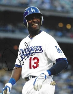 AUTOGRAPHED ORLANDO HUDSON 8X10 Los Angeles Dodgers Photo W/COA - Picture 1 of 1