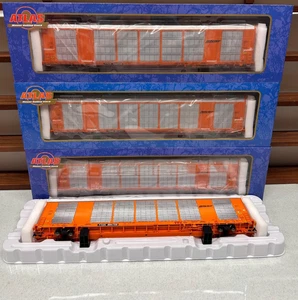 O Scale 2 Rail Atlas 3002495 Gunderson Multi-Max Autorack BNSF  CASE-4 RD#s NEW - Picture 1 of 4