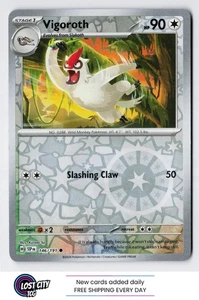 Vigoroth 146/191 - SV08: Surging Sparks Common REVERSE Holo NM - Picture 1 of 2