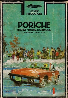 CLYMER PORSCHE SERIE 914 1960-1976 MANUAL DE REPARACIÓN DE SERVICIO (A184) Foto 1 de 3