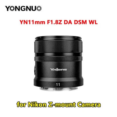 YONGNUO YN11mm F1.8Z DA DSM WL AF Auto Focus Prime Lens for Nikon Z-mount Camera - Image 1 of 4