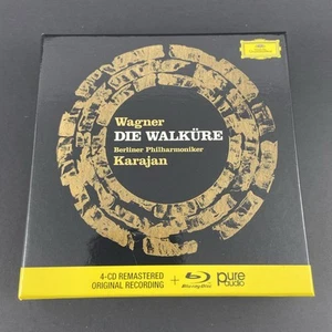 Die Walkure by Wagner Berliner Philharmoniker Von Karajan 4 CD & Blu-ray - Picture 1 of 21