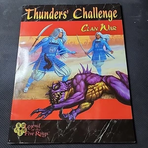 Thunder's Challenge. Clan War. Legend of the Five Rings. CW1003. - Picture 1 of 2