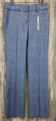 New Loft Ann Taylor Marisa Trouser 00 TALL Office Career Minimalist Chic - Image 1 of 4