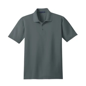 Polo Camisa Polo Para Hombre Gris Acero K510 Blanco Mangas Cortas Liberación de Manchas - Imagen 1 de 5