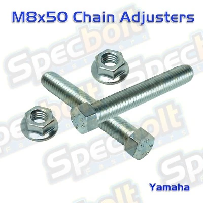 Pernos ajustadores de cadena M8 YZ IT 125 175 200 250 360 400 425 465 490 MX DT 100 80 Foto 1 de 3
