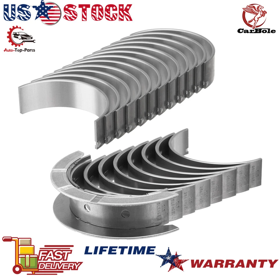 FOR 2004-2014 Chevrolet Camaro Malibu Traverse V6 3.6L Main and Rod Bearings Set - Image 1 of 4