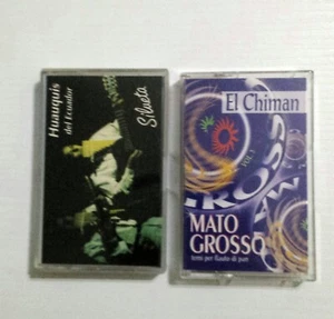 Musicassette Per Temi Flauto Di Pan Huauquis Del Ecuador– El Chiman Mato Grosso - Foto 1 di 10