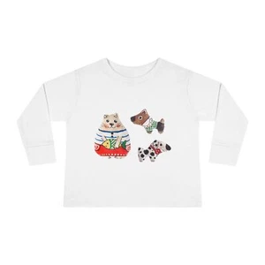 Copy of Toddler Long Sleeve Tee - Picture 1 of 33