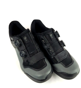 SPECIALIZED 2FO ClipLite Mens Black/Grey Bike/Spin Shoes 9.5 Body Geometry