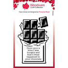 Woodware Clear Stamps A7 - Chocolate