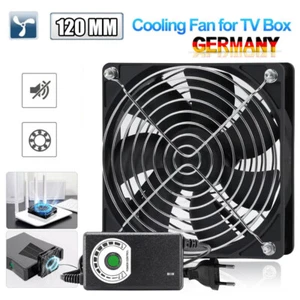 120mm 12V Komputer ładujący PC Obudowa CPU Wentylator chłodnicy Karta graficzna Wentylator Wtyczka UE - Zdjęcie 1 z 17