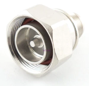 7/16 DIN Male to N Female Coax Adapter Connector LOW PIM - USA Ham Radio Seller - Picture 1 of 2