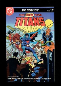 NEW TEEN TITANS (9.0) PRESIDENTS DRUG AWARENESS CAMPAIGN DC (B036) - Picture 1 of 2