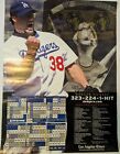 ~ AFFICHE SPORTIVE ~ Eric Gagne Cy Young 2004 LA Dodgers 18x24" avec horaire rare~